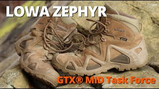 Taktická obuv LOWA Zephyr GTX® MID TF / Recenze - vyplatí se kupovat?