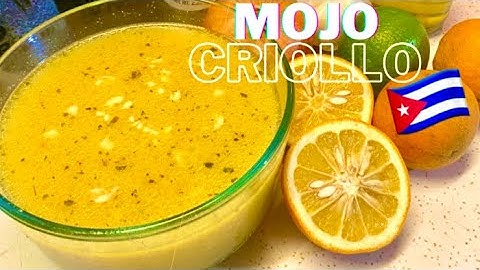 Cuban Mojo marinade #Mojocriollo #CubanMojo #MojoMarinade #ComidaCubana #RecetaCubana