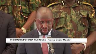 Kenya's Interior Minister dismisses protests criticism amid deadly unrest