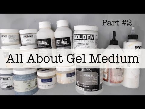 How to Make Your Own Gel Medium!' (via eHow)  Gel medium, Gel medium  diy, Acrylic gel medium