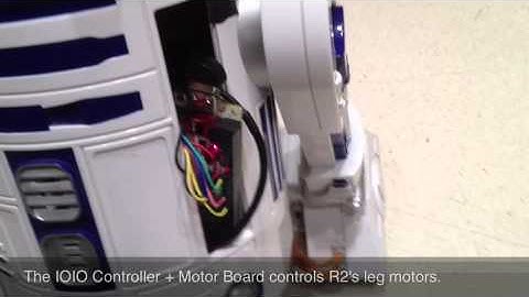 Hack Your Hasbro R2D2 To Be Controlled By Your Android Phone!
