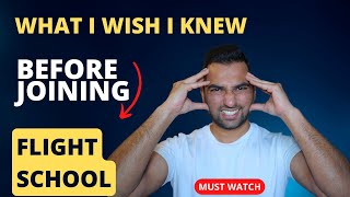 What I wish I knew before joining flight school