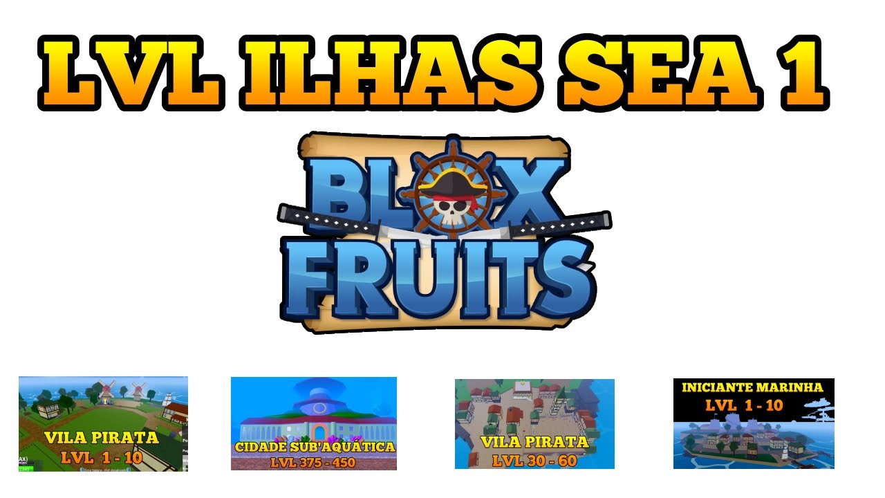 mapa do 1 sea blox fruits