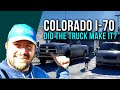 RVing Across Colorado I70 between Snow Storms! [Testing our Ram 2500]