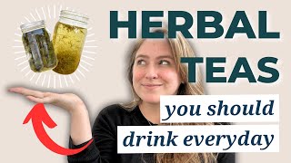 The BEST medicinal herbs to take everyday to feel better in your body by Herbalist Kristen 26,036 views 1 year ago 16 minutes