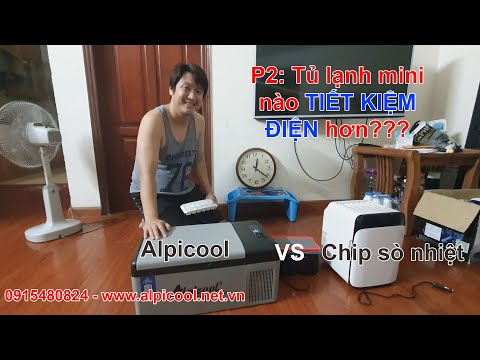 🆕 P2: Tủ lạnh ô tô nào tiết kiệm điện nhất? Tủ lạnh ô tô tốt nhất, tủ lạnh alpicool