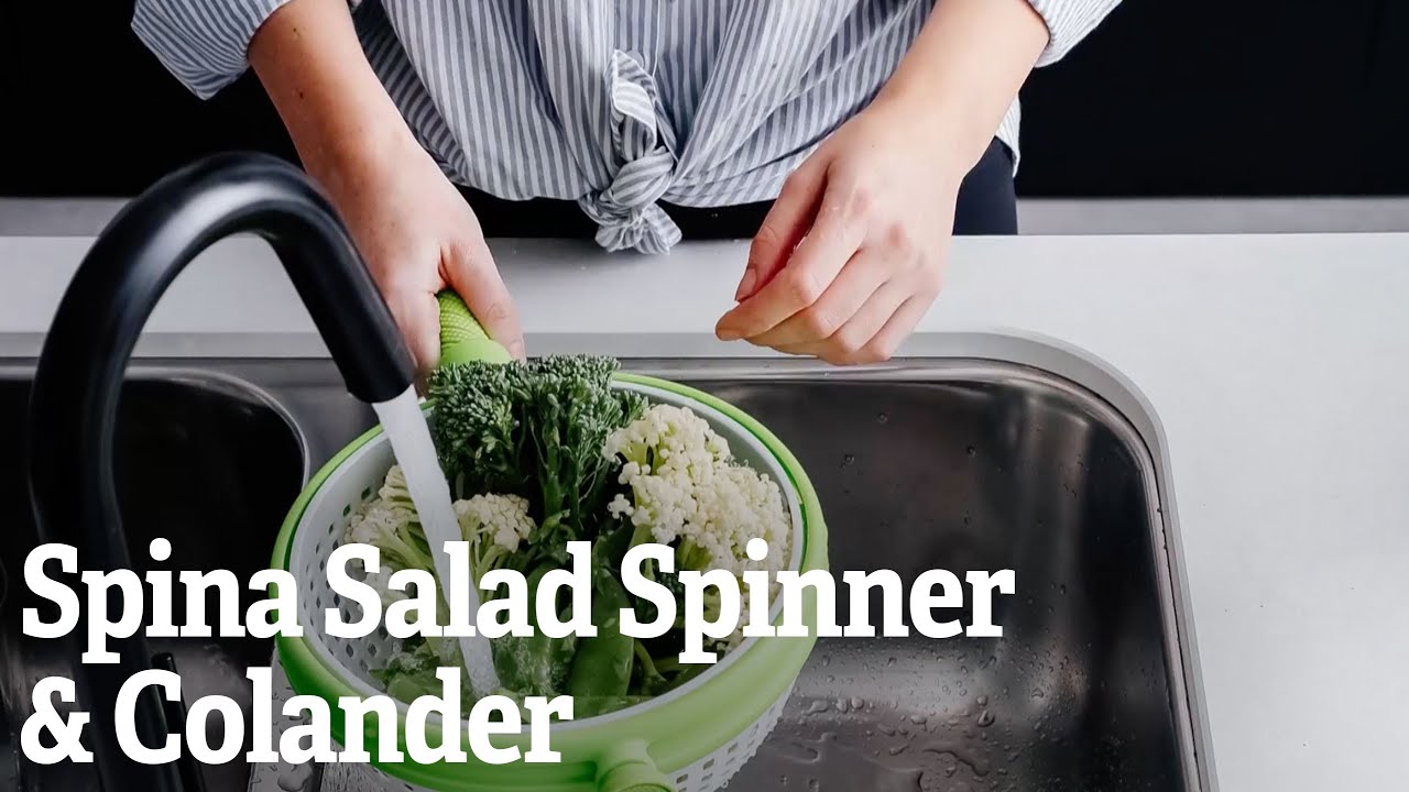 NEW Spina Salad Spinner  The Compleat Kitchen Hawaii