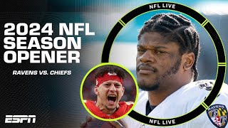Ravens vs. Chiefs kicking off 2024 NFL season + Latest on Rashee Rice’s investigation | NFL Live