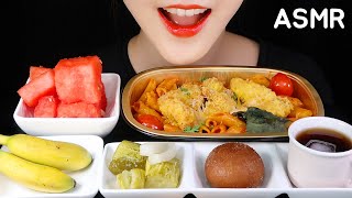 QUARANTINE LIFE MUKBANG✈ECONOMY CLASS MEAL MUKBANG My dream is to travel