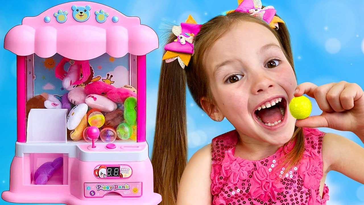 sasha play with minnie toy cafe and ice cream truck