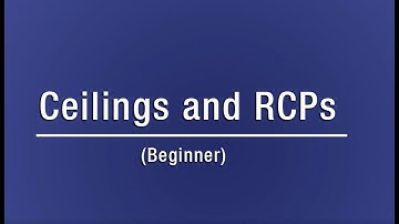 13 Ceilings and RCP