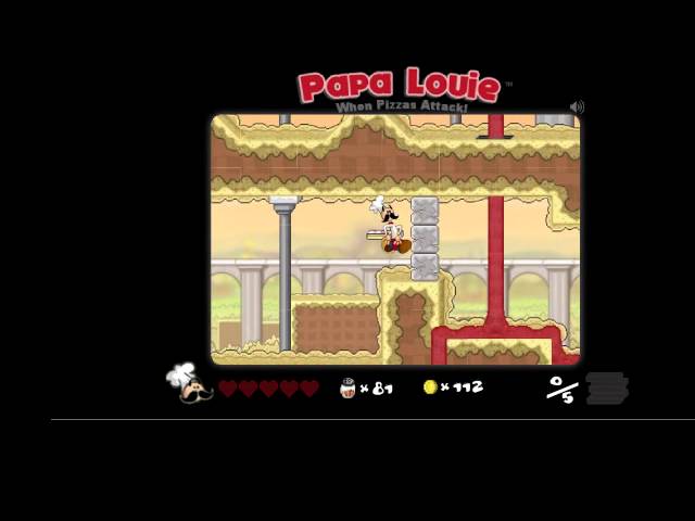 PAPA LOUIE: WHEN PIZZAS ATTACK Gameplay Walkthrough FULL GAME (4K 60FPS) No  Commentary 