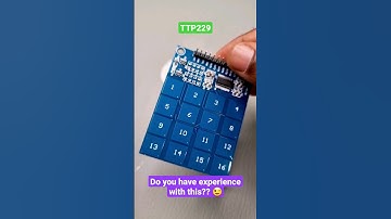 TTP229 Capacitive Touch Sensor Module Review | Is it Worth the Hype? 🤔🤔 #diy #arduino #electronic
