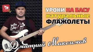 Играем на бас-гитаре: Натуральные Флажолеты Играем на бас-гитаре: Натуральные Флажолеты