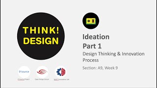 Week 9a A9 Process Ideation Part 1 by Prof Ravi Poovaiah