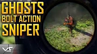 Ghosts L115 Bolt Action Sniper Multiplayer Gameplay