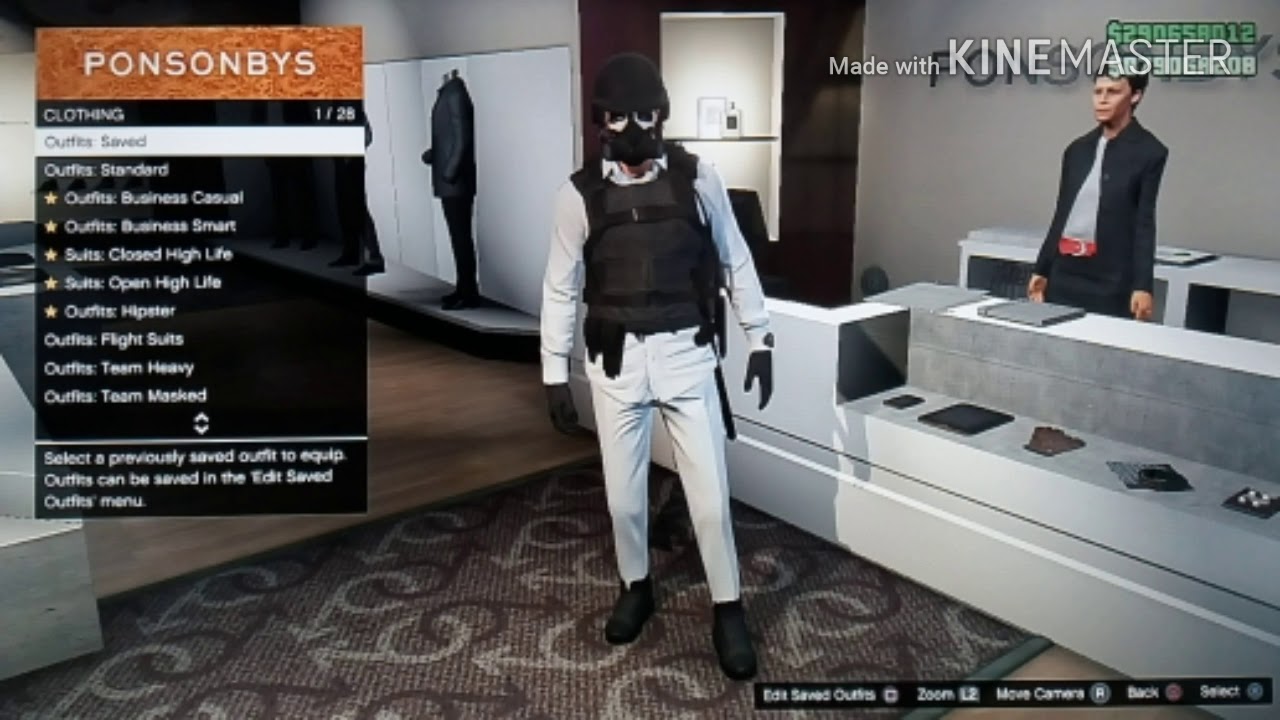 GTA 5 ONLINE : MODDED OUTFITS MALE (PS3) - YouTube