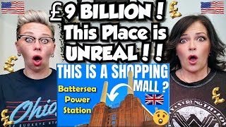 American Couple Reacts: Battersea Power Station Converted: LUXURY MALL & MORE! FIRST TIME REACTION!!