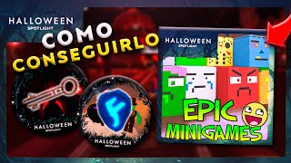 😎 CONSIGUE LAS EMBLEMAS DEL HALLOWEEN SPOTLIGHT *GRATIS* EN EPIC MINIGAMES