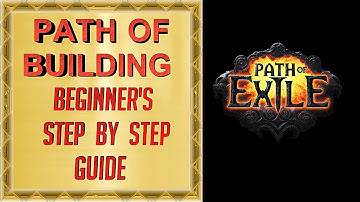 Path of Exile - PATH Of BUILDING - Beginner
