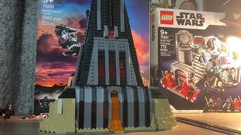 Lego Darth Vader’s Castle 75251 speed build