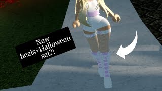 Royale High New Halloween Set: The Shadow Empress Chained Boots