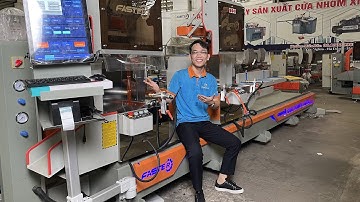 SIÊU PHẨM MÁY CẮT NHÔM NGOẠI TUYẾN FASTER F8000 - PHIÊN BẢN TIẾT KIỆM