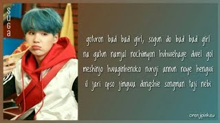 How To Rap Bts - Boy In Luv Suga Part With Simplified Easy Lyrics