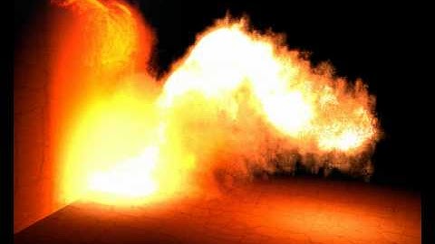 Blender 2.57 Firethrow Testrender