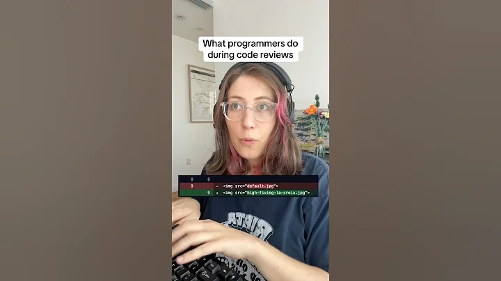 how programmers *actually* review code #programming