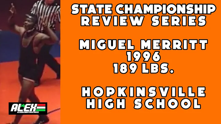 State Wrestling Championship match review Miguel M...