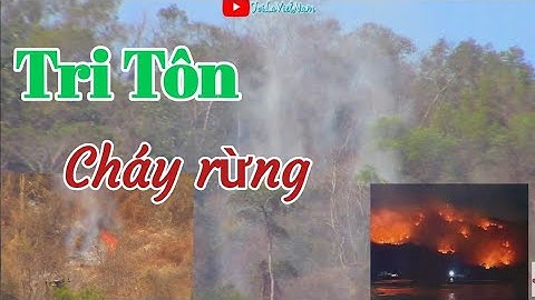 [ Cháy Rừng ] núi Cô Tô Tri Tôn An Giang ngày 27/4