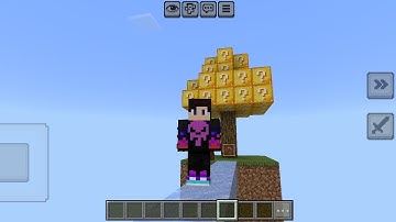 First time play the sky lucky blocks video 