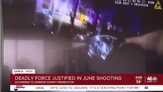 'Deadly force justified': JoCo DA won't file charges in fatal June police shooting in Lenexa