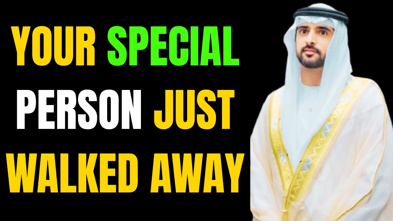Your Special Person Just Walked Away from Something Huge… | Sheikh Hamdan | Fazza Poems | Fazza