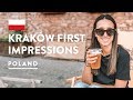 Trying Polish Food FOR THE FIRST TIME! + Exploring Krakow ...