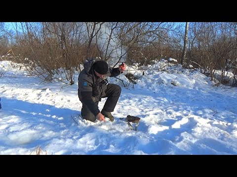 ЖУТЬ!!! РАДИ ТАКОЙ РЫБАЛКИ МОЖНО И В -30 ЗАМЕРЗНУТЬ!!!!