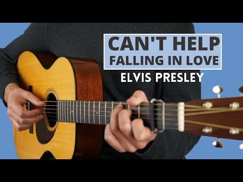 Can T Help Falling In Love Elvis Presley Beginner Fingerstyle Lesson 