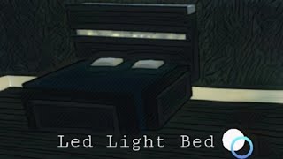 ❤️ Loving The New Bed ❤️ New led light bed build.(MeepCity Roblox)Read Description 👇👇💯