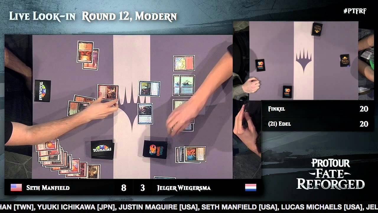 Pro Tour Fate Reforged Round 12 (Modern): Jon Finkel vs. Willy Edel