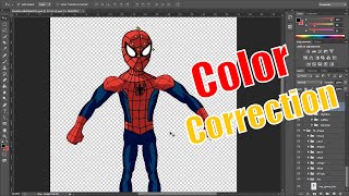 Color correction tutorial cartoon animator 4 convert to Photoshop