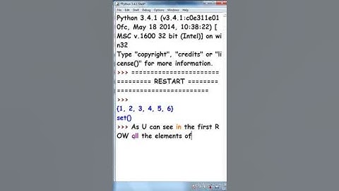 #python 🐍 #sets 🔥🔥#clear() 🔥🔥method/function |Remove All Elements from set #program#shorts #phython