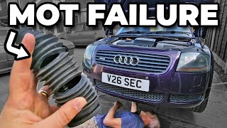 Audi TT Steering Rack Gaiter / Boot Replaced - The EASY Way! by Jon Coupland Cars 1,046 views 3 weeks ago 29 minutes