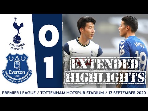 EXTENDED HIGHLIGHTS: TOTTENHAM 0-1 EVERTON