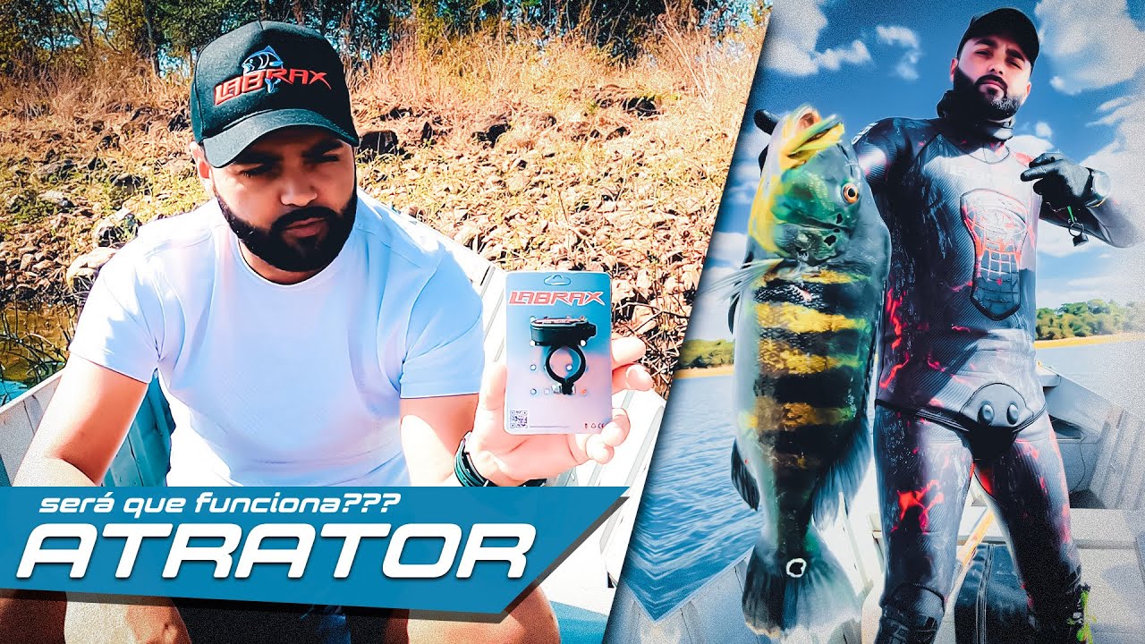 Pesca Sub com Atrator - EQUIPE ATASUB