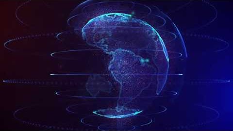 Trapcode Form in After Effects - Futurist holographic World
