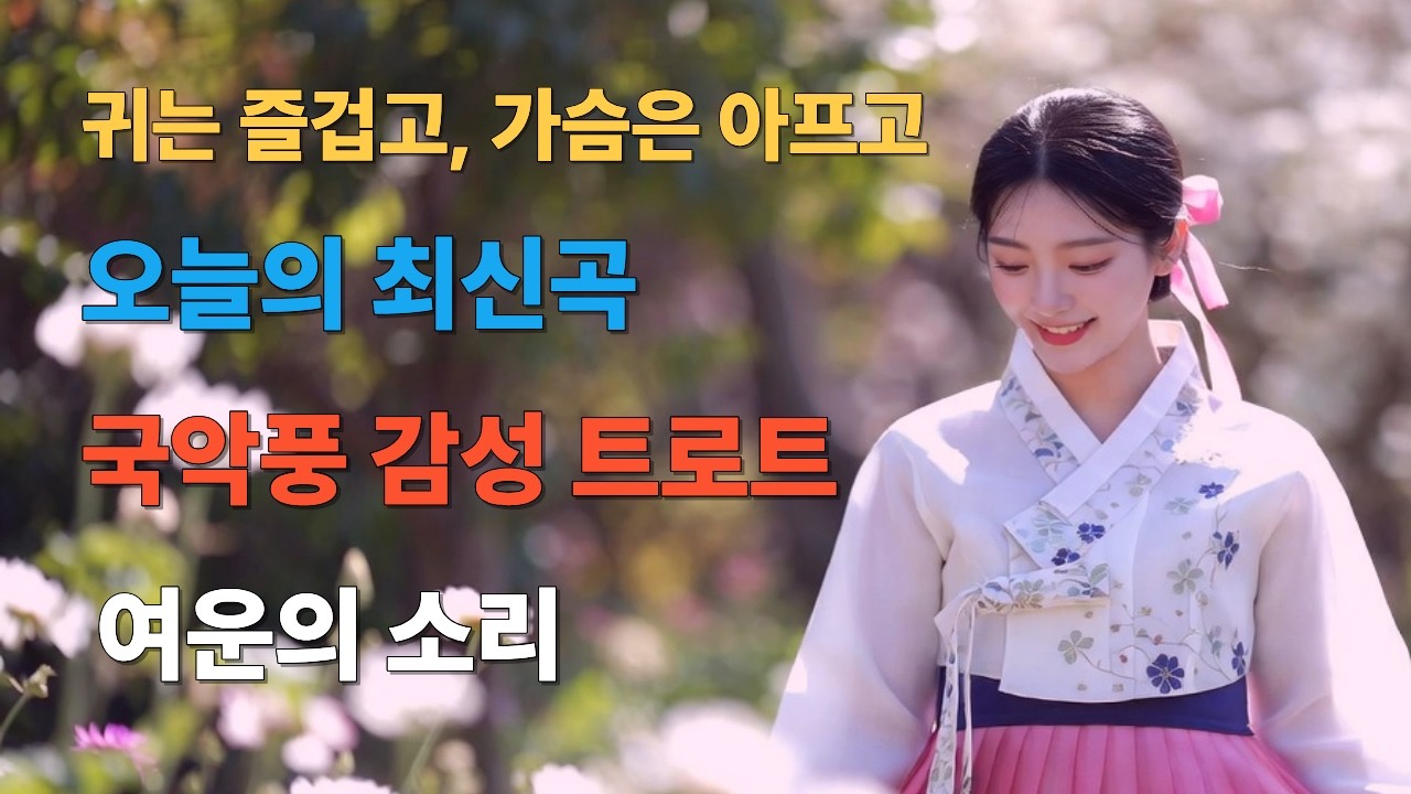트로트 맛집 여기네! 중독주의 🚨 | 첫 소절에 심장 훅! | 감성 트로트 | 여운의 소리