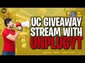 🔴LIVE - Pubg Mobile Classic Matches Custom Rooms - UC Giveaway - UnplugYT