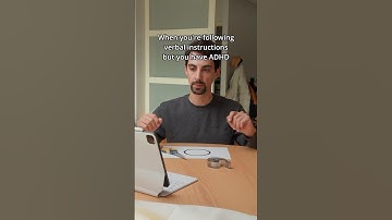 When you’re following verbal instructions but you have ADHD