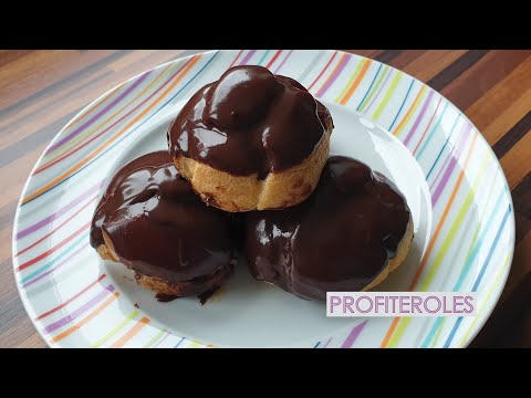 Video: Cómo Hacer Profiteroles Con Helado Y Cobertura De Chocolate